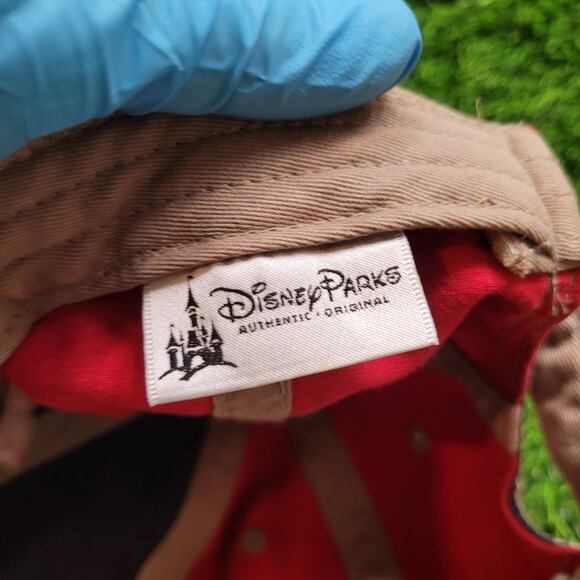 Y2K Disney Parks Disneyland Distressed Collegiate Strapback Womens Hat Cap - Picture 8 of 10